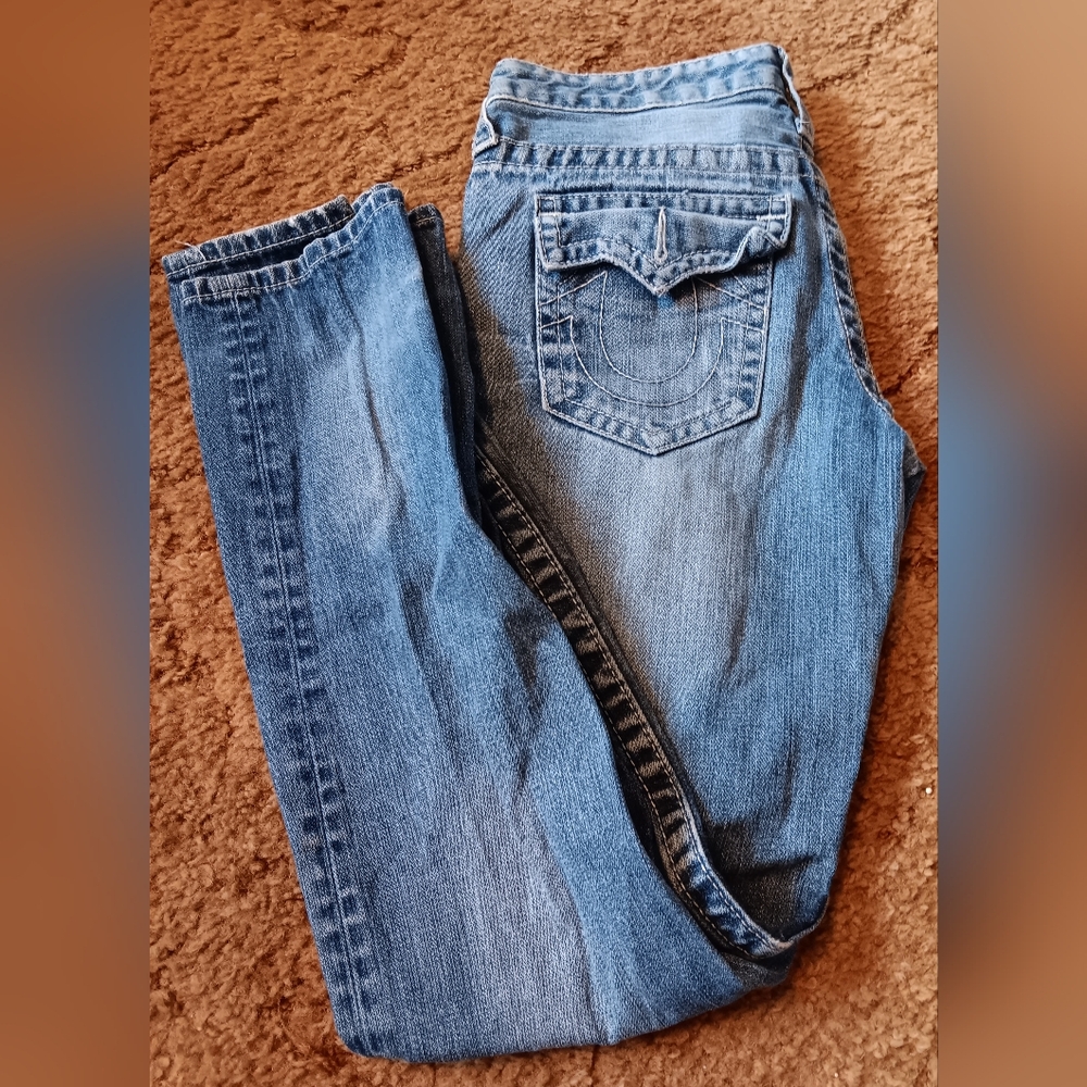 Womens True Religion World Tour Size 12 DAMAGED